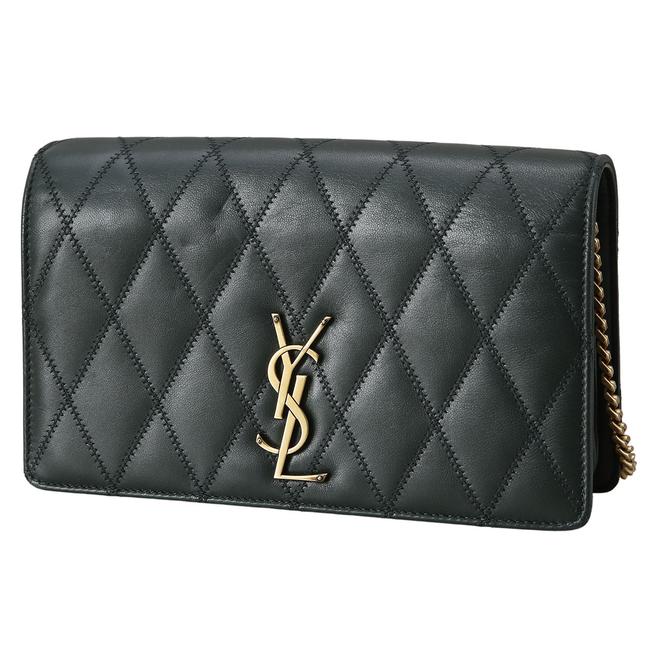 Yves Saint Laurent(USED)생로랑 568906 앤지 퀼팅 숄더백